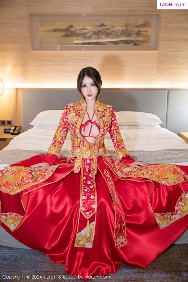 陈诗诗 诗诗 [XiuRen]高清写真图 2024.11.22 No.9494 诗诗kiki 美腿新娘第19张图片